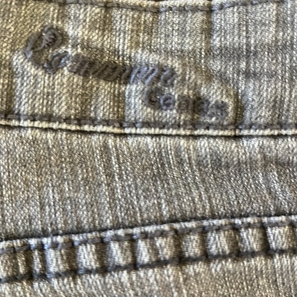 Common Genes Women’s stretch gray color denim jeans straight leg size 4 - Picture 10 of 17